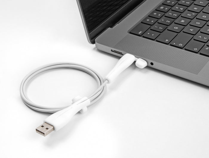 Delock Staubschutz für USB Typ-A Stecker und USB Type-C™ Stecker Set 2 Stück weiß