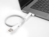 Delock Staubschutz für USB Typ-A Stecker und USB Type-C™ Stecker Set 2 Stück weiß