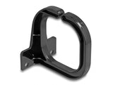 Delock Kabelbügel 83 x 60 mm mit Montageplatte schwarz