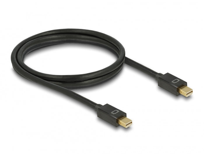 Delock Kabel Mini DisplayPort 1.2 Stecker > Mini DisplayPort Stecker 4K 60 Hz 1,5 m