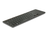 Delock Funktastatur für Smart TV und Windows PCs mit Touchpad 6 mm flach