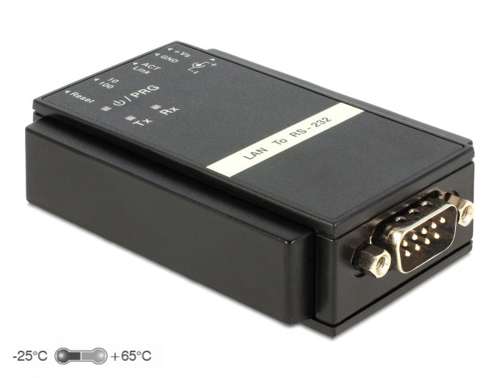Delock Konverter Ethernet LAN TCP/IP > Seriell RS-232