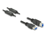 Delock USB 5 Gbps Aktives Kabel USB Typ-A zu USB Typ-B 10 m