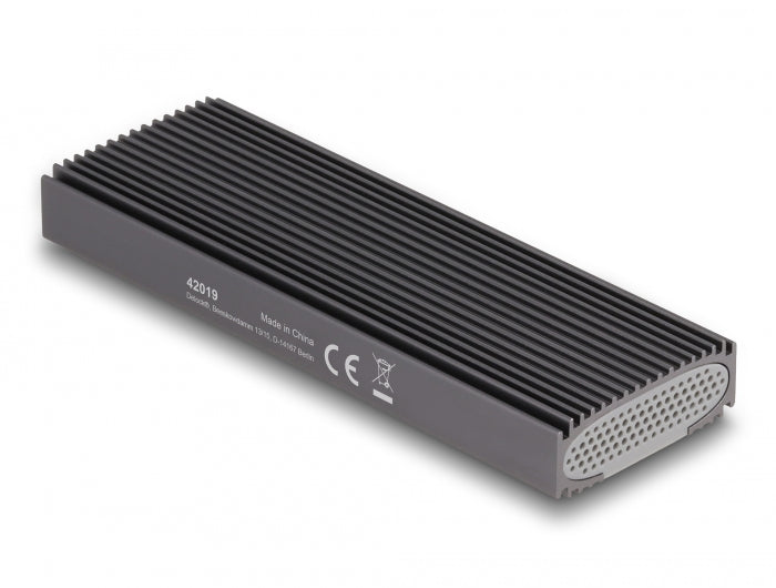 Delock Externes USB Type-C™ Combo Gehäuse für M.2 NVMe PCIe oder SATA SSD - werkzeugfrei