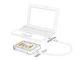 Delock 3.5″ Wechselrahmen für 1 x 2.5″ SATA HDD / SSD