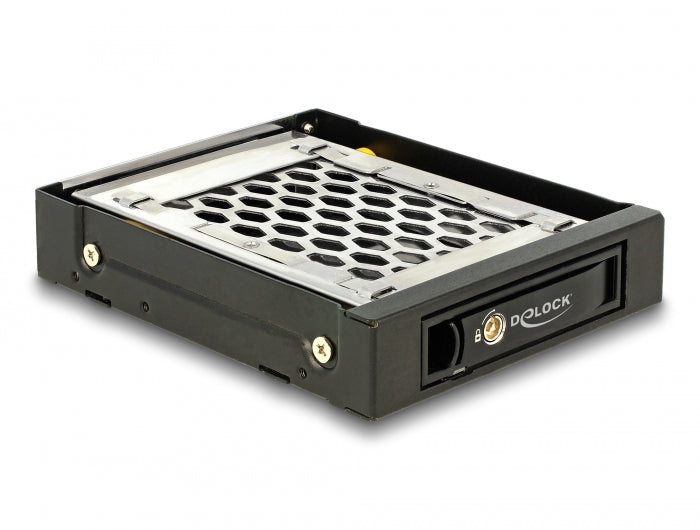 Delock 3.5″ Wechselrahmen für 1 x 2.5″ SATA / SAS HDD / SSD mit Vibrationsschutz