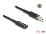 Delock Adapterkabel für Notebook Ladekabel USB Type-C™ Buchse zu Dell 7,4 x 5,0 mm Stecker 15 cm