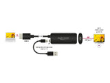 Delock Adapter HDMI-A Stecker zu USB Type-C™ Buchse (DP Alt Mode) 8K