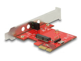 Delock PCI Express x1 Karte > 1 x intern M.2 Key E - Low Profile Formfaktor