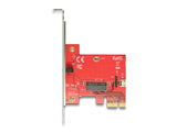 Delock PCI Express x1 Karte > 1 x intern M.2 Key E - Low Profile Formfaktor