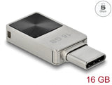 Delock Mini USB 5 Gbps USB-C™ Speicherstick 16 GB - Metallgehäuse