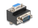 Delock Adapter VGA Stecker zu Buchse 90° gewinkelt