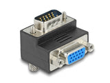 Delock Adapter VGA Stecker zu Buchse 270° gewinkelt