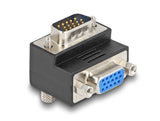 Delock Adapter VGA Stecker zu Buchse 90°gewinkelt