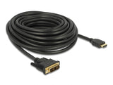 Delock HDMI zu DVI 18+1 Kabel bidirektional 10 m