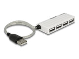 Delock USB 2.0 Externer Hub 4 Port