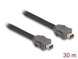 Delock Kabel ix Industrial® (A-Kodierung) Stecker zu Stecker Cat.7 30 m