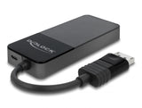 Delock DisplayPort 1.4 Splitter 1 x DisplayPort zu 3 x DisplayPort MST