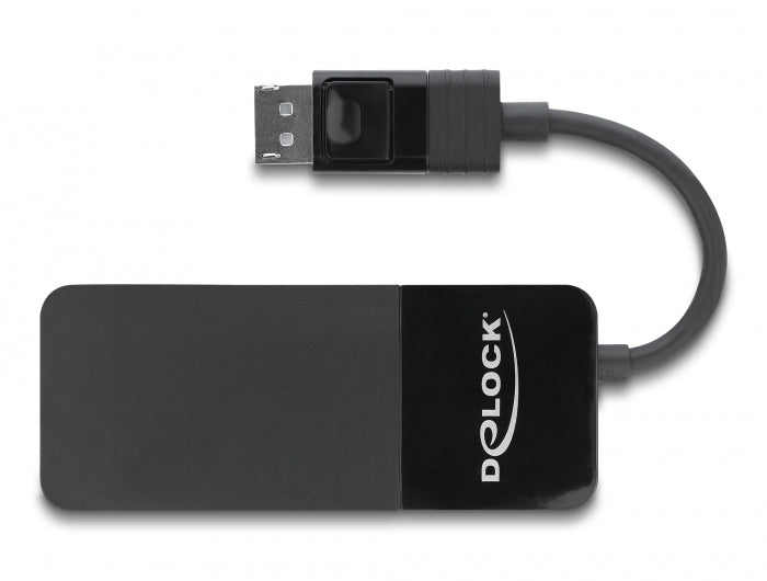 Delock DisplayPort 1.4 Splitter 1 x DisplayPort zu 3 x DisplayPort MST