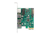 Delock PCI Express x1 Karte zu 3 x USB 5 Gbps Typ-A Buchse + 1 x Gigabit LAN