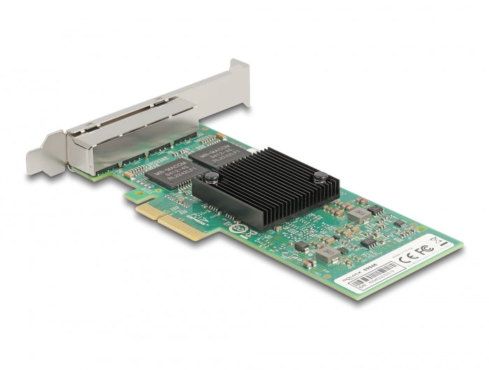 Delock PCI Express x4 Netzwerkkarte Gigabit LAN 4 x RJ45 i350