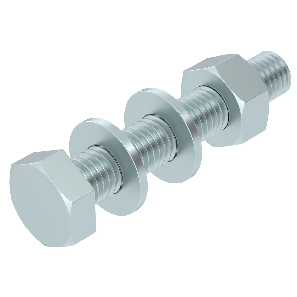 BETTERMANN Sechskantschraube M10x60mm SKS-Serie SKS 10x60 F m.Mutter M17 f/vz