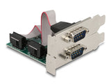 Delock PCI Express x1 Karte zu 2 x Seriell RS-232