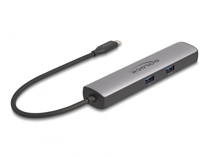 Delock USB 40 Gbps USB Type-C™ Dockingstation 8K - HDMI / USB 10 Gbps / 2,5 Gigabit LAN / PD 3.0 100 W