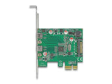 Delock PCI Express x1 Karte zu 2 x extern USB 5 Gbps USB Type-C™ Buchse