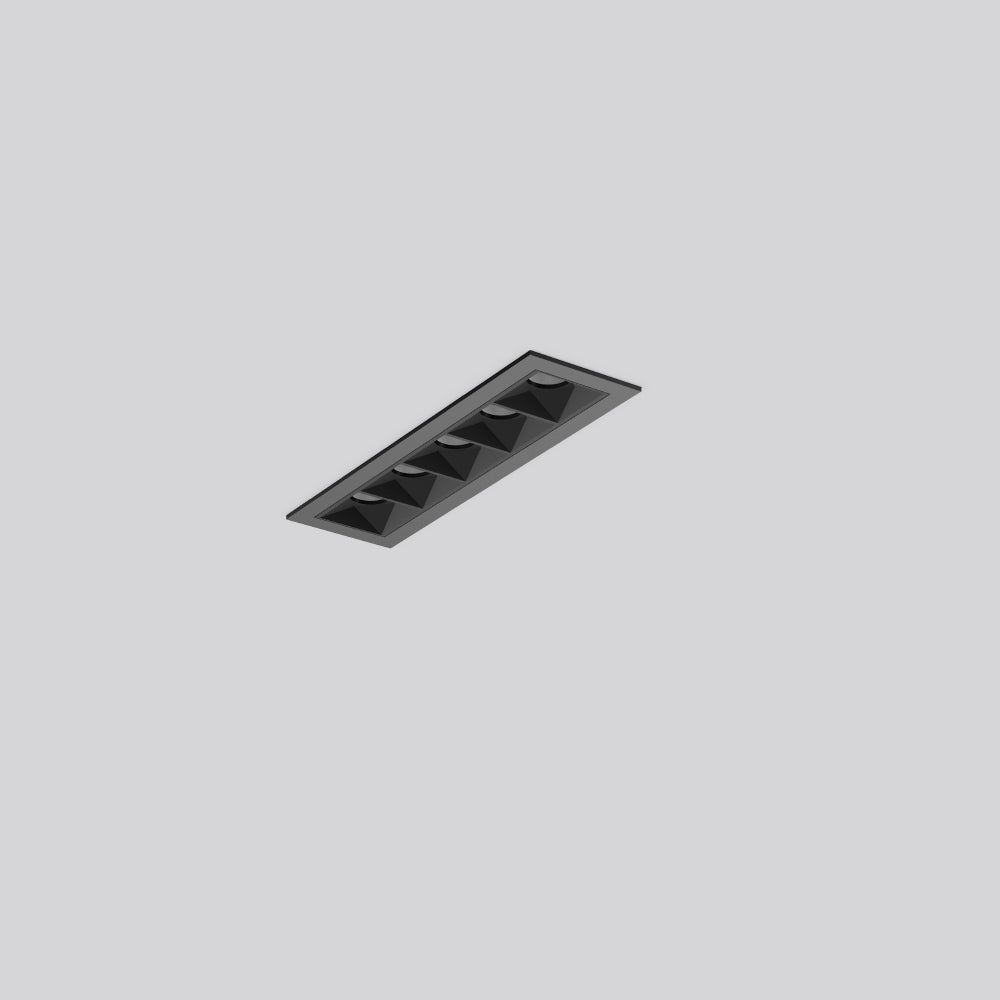 RZB LED-Deckeneinbauleuchte 14W 2700K sw BeamLine Slim 641323.003 900lm Konv