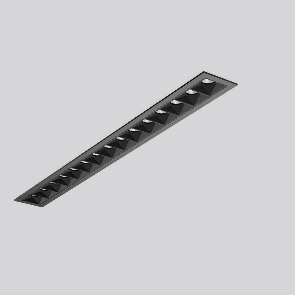 RZB LED-Deckeneinbauleuchte 36W 2700K sw BeamLine Slim 641330.003.76 2800lm Konv