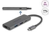 Delock USB Type-C™ Dockingstation 8K - HDMI / USB / PD 3.0 100 W