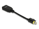 Delock Mini DisplayPort 1.4 zu DisplayPort Adapter mit Einrastfunktion 8K 60 Hz