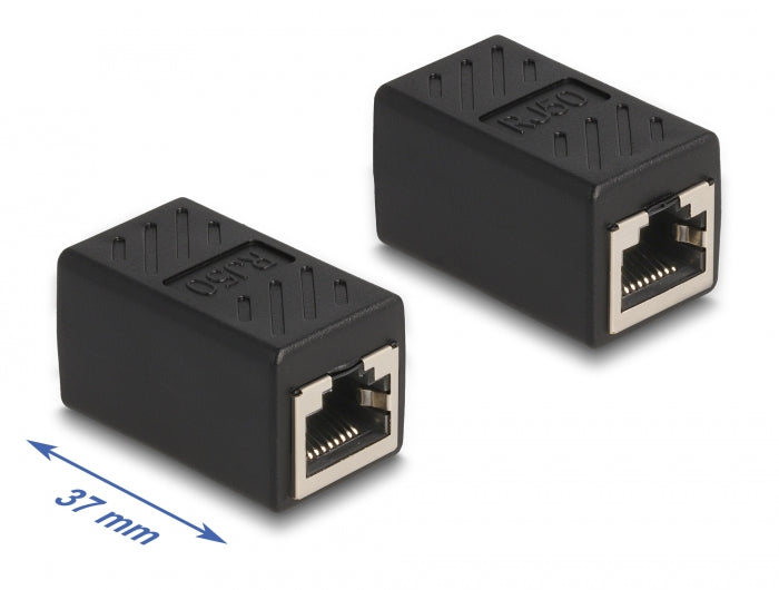 Delock RJ50 Adapter Buchse zu Buchse schwarz