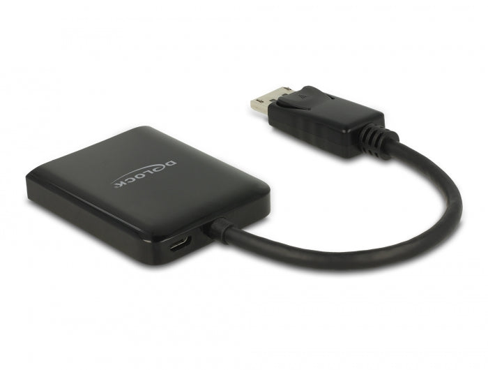 Delock DisplayPort 1.4 Splitter 1 x DisplayPort zu 2 x DisplayPort MST