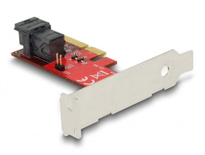 Delock PCI Express x4 Karte > 1 x intern SFF-8643 NVMe - Low Profile Formfaktor
