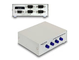 Delock Seriell Umschalter RS-232 / RS-422 / RS-485 4-Port manuell