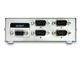 Delock Seriell Umschalter RS-232 / RS-422 / RS-485 4-Port manuell