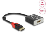 Delock Aktiver DisplayPort 1.4 zu HDMI Adapter 4K 60 Hz (HDR)