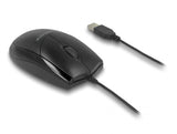 Delock Optische USB Desktop Maus – Lautlos