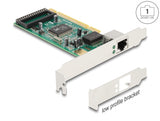 Delock PCI Netzwerkkarte Gigabit LAN 1 x RJ45 RTL8169
