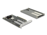Delock PCI Express x16 Karte zu 2 x intern NVMe M.2 Key M