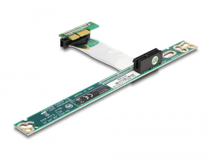 Delock Riser Karte PCI Express x1 > x1 mit flexiblem Kabel 7 cm