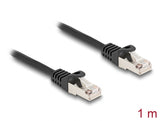 Delock Kabel RJ50 Stecker zu RJ50 Stecker F/UTP 1 m schwarz