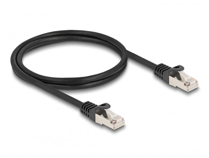 Delock Kabel RJ50 Stecker zu RJ50 Stecker F/UTP 1 m schwarz