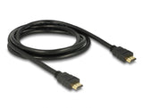 Delock Kabel High Speed HDMI mit Ethernet – HDMI A Stecker > HDMI A Stecker 4K 2,0 m