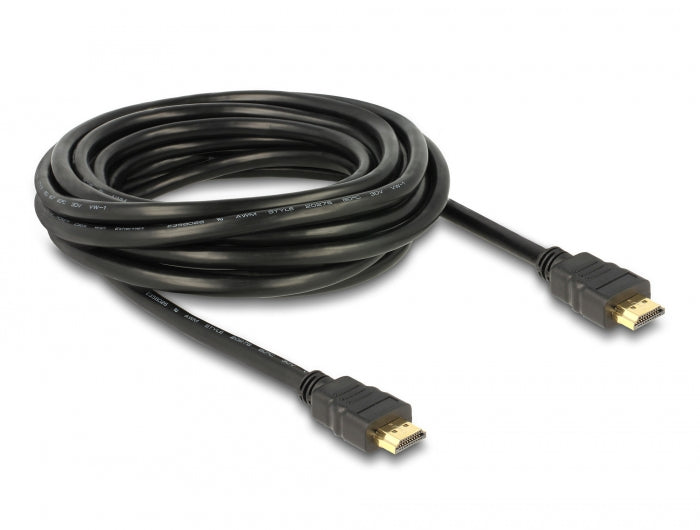 Delock Kabel High Speed HDMI mit Ethernet – HDMI A Stecker > HDMI A Stecker 4K 5 m