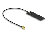 Delock WLAN WiFi 6 802.11 ac/ax/a/h/b/g/n Antenne RP-SMA Stecker 2 - 4 dBi 15 cm PCB intern Klebemontage