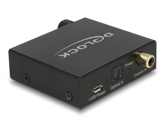 Delock Digital Audio Konverter zu Analog HD mit Kopfhörerverstärker