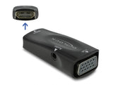 Delock Adapter HDMI-A Buchse zu VGA Buchse 1080p mit Audio